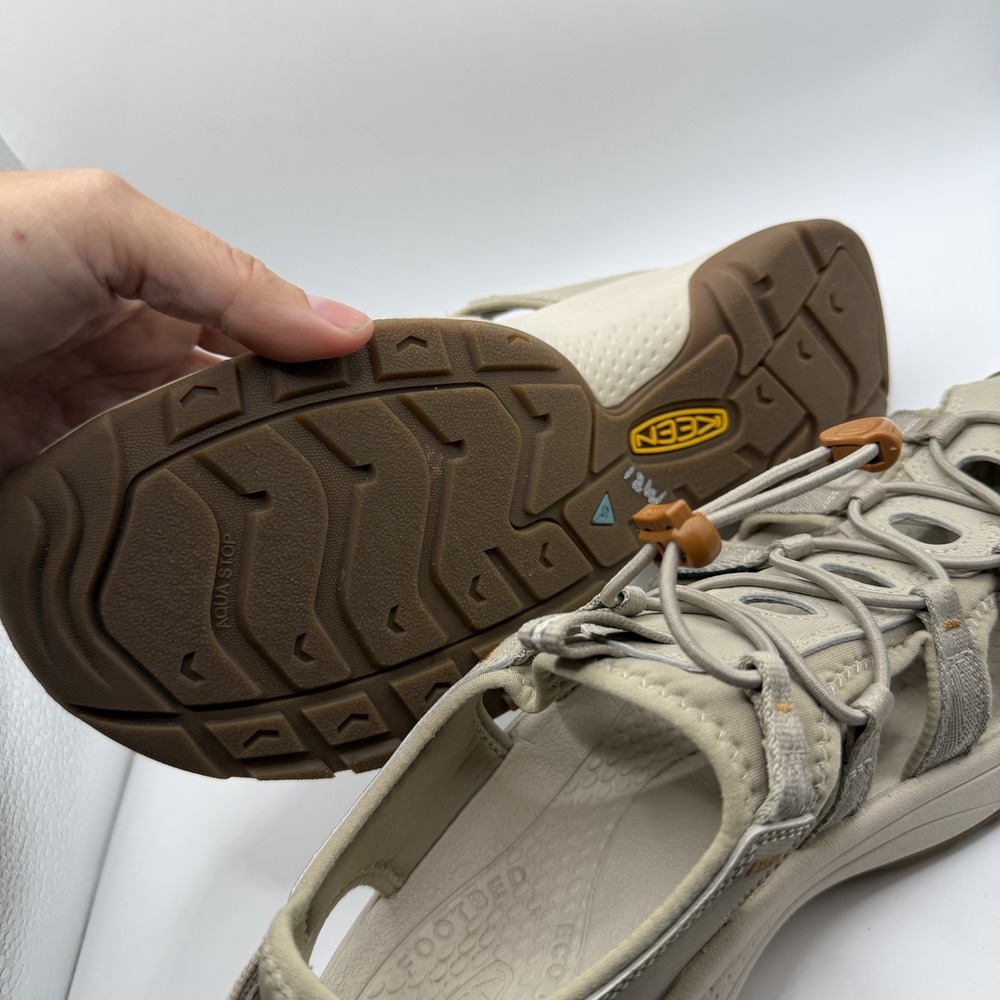 Woman's Sandals KEEN Astoria West Sandals Size 11 Plaza Taupe/roasted Pecan - Picture 10 of 11